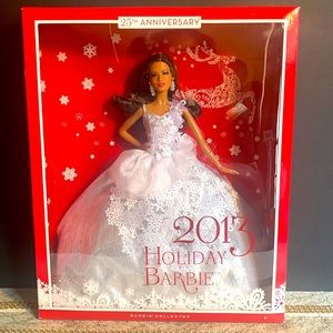 2013 Holiday Barbie 25th Anniversary Edition NRFB